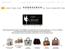 Tablet Screenshot of kurguzova.com